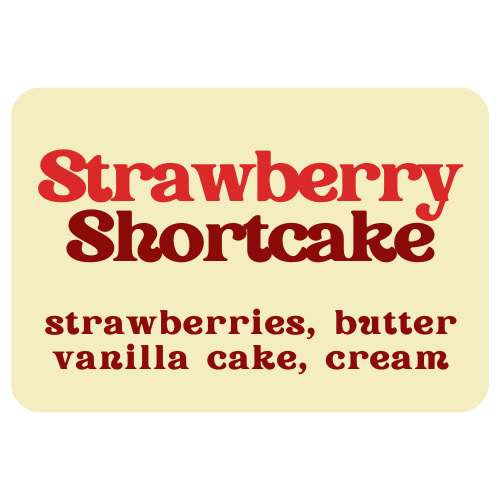 Strawberry Shortcake (Dessert Series) | Strongly Scented Wax Melts